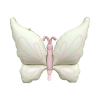 Ballons en Mylar Papillon Pastel 3D en Gros pour Mariage, Baby Shower, Anniversaire, Fournitures de Décoration