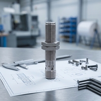Connecteur à interrupteur magnétique, type 3 fils, normalement ouvert, capteur de proximité inductif électronique PNP