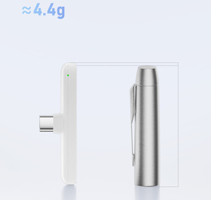Adaptateur de <span class=keywords><strong>chargeur</strong></span> magnétique portable de type C pour la génération 2 du stylet <span class=keywords><strong>Apple</strong></span> - Product Image 5