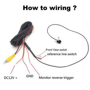 12.5mm Mini piccola macchina fotografica di retrovisione dell'automobile per Ford <span class=keywords><strong>Fusion</strong></span> - Product Image 6