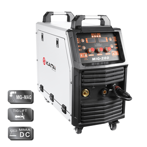 Machine à souder MIG/<span class=keywords><strong>TIG</strong></span>/MMA à inverseur industriel 1P 220V 3 en 1 MAG <span class=keywords><strong>CO2</strong></span> MIG-280 avec bobine de fil de 15 kg - Product Image 2