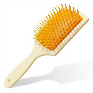 COMMANDE D'USINE H.E.R. Accessoires pour enfants : Ensemble brosse à cheveux et bandeau de spa en plastique pour filles, thème Bella et la Bête, pour coiffure et toilettage amusants - Product Image 1