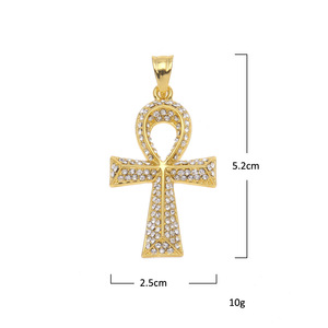 ฮิปฮอป ฮิปฮอป อันเฮ คีย์ไลฟ์จี้ห้อยคออุปกรณ์เสริมสำหรับผู้ชายสุดอินเทรนด์ - Product Image 1