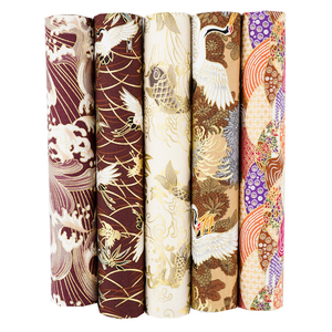 5 pièces/sac pur coton Style <span class=keywords><strong>japonais</strong></span> bronzant gros quart coton faisceaux de <span class=keywords><strong>tissu</strong></span> - Product Image 4