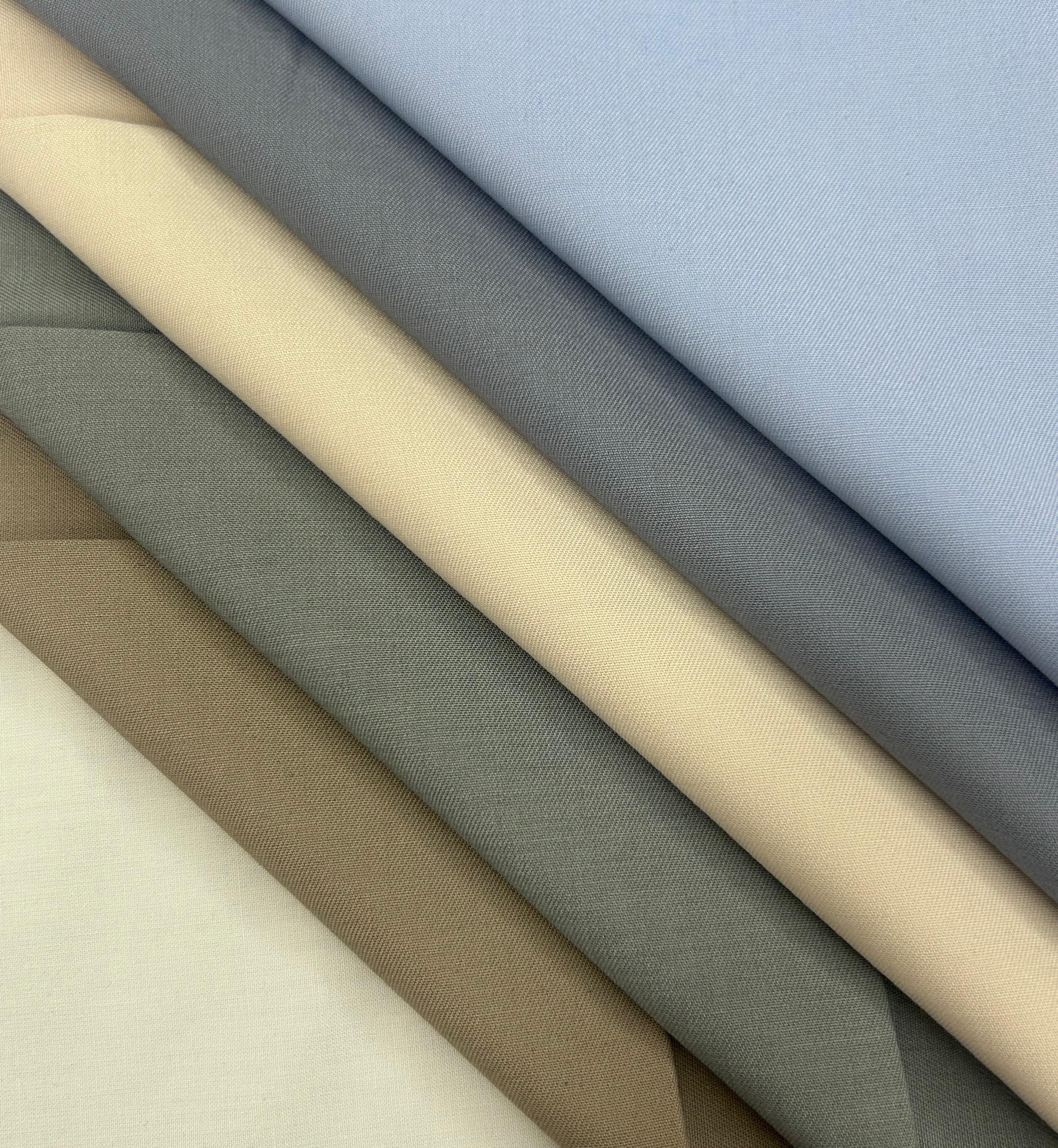 80%polyester 20%Viscose Light Weight 210g/m 240g/m Men's Polyester Viscose Fabric