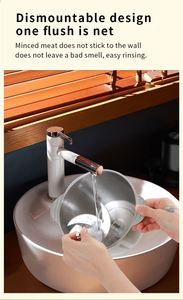 Không bạc công nghiệp Stick Máy ép trái cây Crest 3000 Wát thép máy xay sinh tố và máy trộn, chai với Bộ xử lý thực phẩm/ - Product Image 5