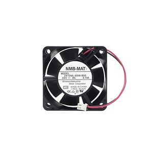 2410ML-05W-B50 NMB 24V DC 0.1A 2.4W พัดลมระบายความร้อนตามแนวแกน4900รอบต่อนาที6ซม. ลูกปืนเม็ดมีดพลาสติก - Product Image 1