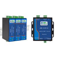 Servidor de Dispositivos Seriales Ethernet RS232 de 2 Puertos, Gateway Industrial Modbus TCP, Transmisión de Datos Transparente, Configuración Basada en Web