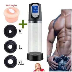 Bomba Elétrica de Aumento Masculino com Entrega Discreta, Brinquedo Sexual Adulto, Copo de Masturbação, Bomba a Vácuo, Masturbador Masculino, Brinquedos Sexuais - Product Image 2