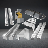 Matrices de pliage multi-blocs en V pour presse plieuse hydraulique, en acier 42CrMo, dureté 45-50HRC, très haute précision, haute résistance à l'usure, pour moulage par forgeage