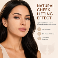 XINRUI Patchs réutilisables en silicone pour lifting des joues, ajustement invisible, résistants à la transpiration, pour salons de beauté et acheteurs en gros, avec couleur personnalisée OEM