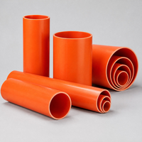 Tuyau de protection de câble électrique MPP DN50 à DN250, conduit souterrain en polypropylène modifié, gaine électrique