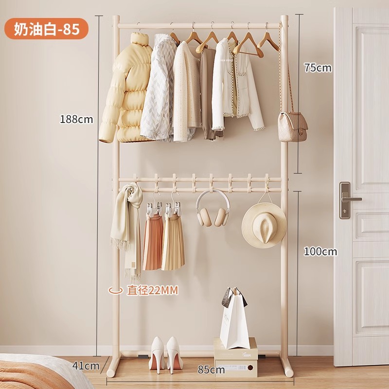 Cream white, 85cm long [Double hook style]