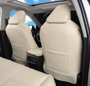 Bộ bọc ghế da ô tô tùy chỉnh cho Toyota <span class=keywords><strong>RAV4</strong></span> 2019-2024, chống thấm nước, phụ kiện bảo vệ ghế xe - Product Image 2