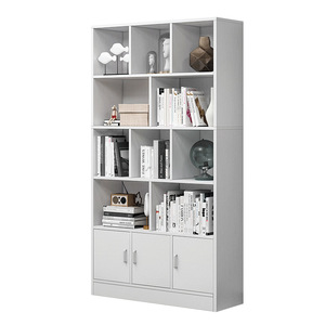 Estantería sencilla de pie para dormitorio de estudiantes, estantería de almacenamiento pequeña y vitrina para colecciones de estanterías - Product Image 5