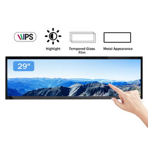 29'' Inch Long Screen Fhd Ultra-Wide Stretched Led Advertising Smart Wifi <strong>Lcd</strong> Screen Shelf Bar Display Wide Stretched <strong>LCD</strong> - Product Image 6