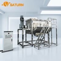 Équipement de séchage par pulvérisation à mélangeur à ruban horizontal personnalisé de 3500 L avec servomoteur pour l'industrie chimique, des détergents en poudre et alimentaire