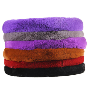 Lindo y Suave Juego de Fundas de Felpa para <span class=keywords><strong>Volante</strong></span> de Coche, Color Rosa, para Mujeres y Niñas - Product Image 2