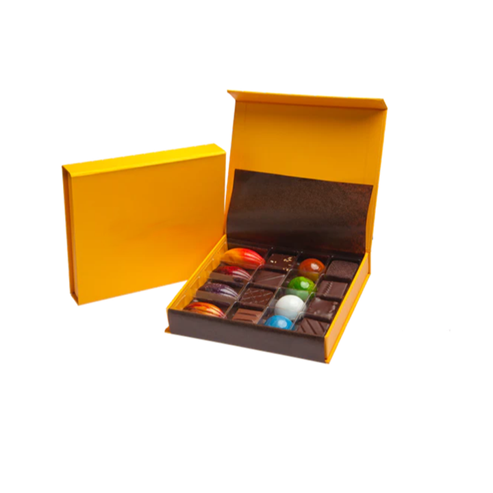 Luxury Rigid Cardboard Chocolate Packaging - Magnetic Box