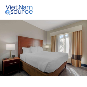 Juego de dormitorio de hotel de madera comercial moderno y moderno con diseño de servicio OEM ODM más reciente, proyecto Comfort Inn, apartamento, Villa, uso en Hotel - Product Image 2