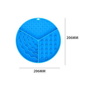 Tappetino per leccare il cane rotondo con alimentatore lento in silicone all'ingrosso del produttore - Product Image 3