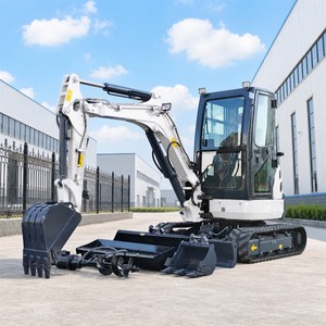 ENVÍO GRATUITO Mini Excavadora de 3.5 Toneladas con Certificación CE, Motor Euro 5, Excavadora Hidráulica de Orugas para Construcción y Jardinería - Product Image 4