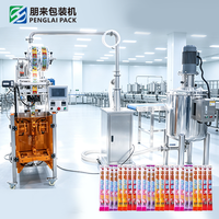 Machine d'emballage automatique pour bâtonnets glacés, eau, huile d'olive, gelée et liquides, vente directe usine