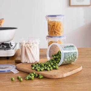 चीन में बनाया गया बहु आकार डिशवॉशर सुरक्षित खयोग्य फ्रिज का उपयोग प्लास्टिक भंडारण बॉक्स सील खाद्य नमी-प्रूफ टेप कवर - Product Image 5