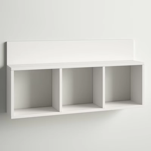 Stylish Design High Quality 3-Cubby <strong>Wall</strong> Mounted Display <strong>Shelf</strong> <strong>White</strong> Open Storage <strong>Unit</strong> for Living Room - Product Image 4