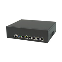 3th gen PC Server 6 * LAN Firewall Appliance hdd 6 ethernet Firewall rute komputer PC Linux Ubuntu Opnsense Mikrotik