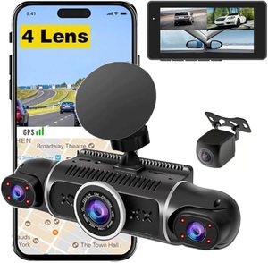 Telecamera da cruscotto W2 1080P in offerta speciale, 3 pollici, WiFi, anteriore, posteriore, sinistra, destra, con rilevamento del movimento e registrazione in loop - Product Image 1