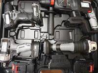 Kits combinés d'outils électriques à batterie au lithium durable avec moteur sans balais, ensemble d'outils électriques pour visseuse