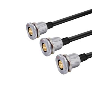 ECG.0B ขั้วต่อแบบวงกลม305.CLL 0B ECG 2B 1B พร้อมชุดสายเคเบิล - Product Image 1