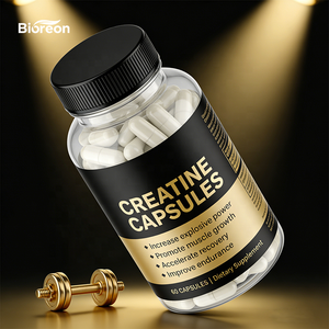 Kapsul Creatine Monohydrate Private Label untuk Membangun Otot, Mendukung Kekuatan, Tenaga, Pemulihan Pasca Latihan, Suplemen Binaraga - Product Image 2