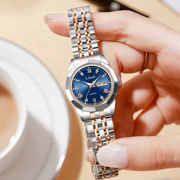 LONGBO customized watch bands waterproof watch case black wrist watch for women branded from china