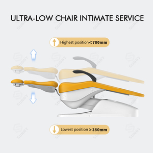 Riunito Odontoiatrico Poltrona Elettrica per Dentista in Metallo e Plastica Attrezzatura di Qualità a un Prezzo Economico - Product Image 6