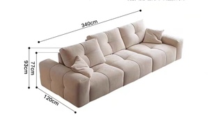Canapé <span class=keywords><strong>de</strong></span> salon blanc confortable à prix bas, design <span class=keywords><strong>de</strong></span> meubles <span class=keywords><strong>de</strong></span> salon, canapés <span class=keywords><strong>de</strong></span> salon avec dossier réglable - Product Image 3