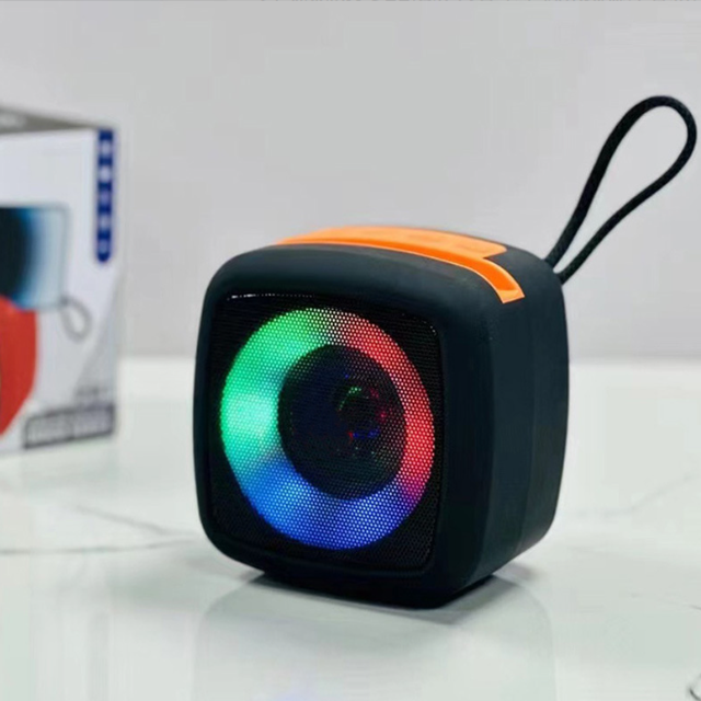 XT911 Bluetooth Speaker with Wireless Stereo Pairing Portable Bluetooth Speakers with LED Colorful Lights