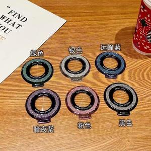 แท่นยึดโทรศัพท์มือถือแบบสามมิติเคลือบกลิตเตอร์บางเฉียบ ใช้สำหรับติดกาวด้านหลังแบบพับได้สำหรับป้ายที่ขาดหายไปหรือแตกหัก - Product Image 5