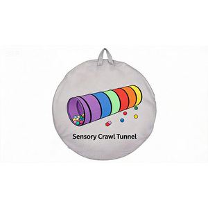 Tunnel Sensoriale per Giochi, Giocattolo Sportivo, <span class=keywords><strong>Tenda</strong></span> Pop-up Portatile, Area Giochi <span class=keywords><strong>Arcobaleno</strong></span>, Tunnel per Bambini, <span class=keywords><strong>Tenda</strong></span> Pieghevole per Bambini Piccoli, Regalo - Product Image 6