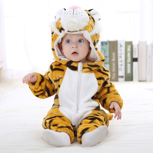 Monos de <span class=keywords><strong>oso</strong></span> para niñas y niños, disfraces de Cosplay, peleles de animales para bebés recién nacidos con cremallera frontal, venta al por mayor - Product Image 4