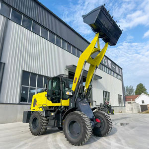 सस्ती कीमत यूरो 5 स एपा डीजल व्हील लोडर हाइड्रोलिक लिफ्टिंग लॉजिस्टिक्स वेयरहाउस लोडर 4x4 wd गियर पंप व्हील लोडर - Product Image 5