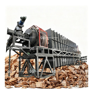 Nouveau modèle 2026 Carbonisateur rotatif à tambour continu Haute capacité pour sciure de bois Coque de noix de coco Direct usine - Product Image 2