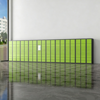 Système de stockage extérieur étanche à 193 compartiments pour supermarché et salle de sport, casier intelligent pour colis et bagages