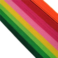 Feuilles de feutre en fibres chimiques non toxiques OEM ODM, légères, non tissées, à découper librement, pour artisanat préscolaire, ornements animaux, jouets et sous-verres