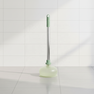 Déboucheur de toilettes en caoutchouc écologique de qualité supérieure avec manche long et flexible pour une utilisation en salle de bain - Product Image 1