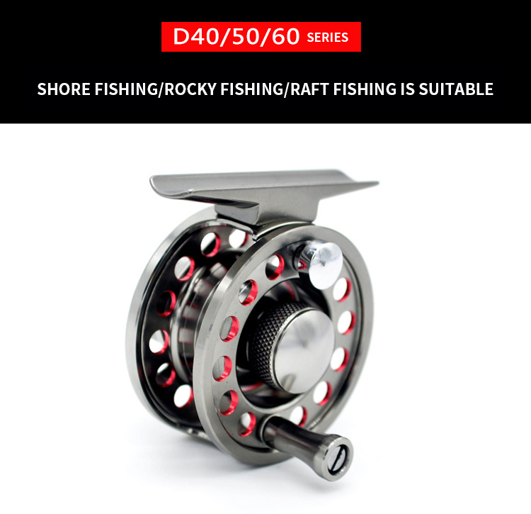 aluminium fly reels Inzopo Fishing Reel Spinning 3/4 5/6 7/8 Sea Fly Fish Line Wheel Tackle duty performance Recessed hood fits standard cutout grips FW75CS CNC-machined Aluminium Fly Fishing Reel,