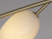 Lustre moderne italien en forme de branche, luminaire suspendu créatif en verre en forme de bourgeon, LED pour îlot de cuisine, salle à manger, décoration de villa