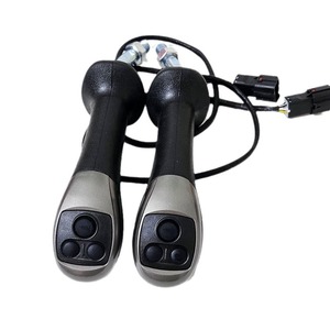 Palanca de control hidráulico eléctrico para excavadora, 4 botones, control remoto universal para maquinaria de excavación - Product Image 4