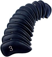 Ensemble de housses de tête de fer de golf en cuir synthétique épais pour toutes les marques accessoires de golf couvre-chef de golf